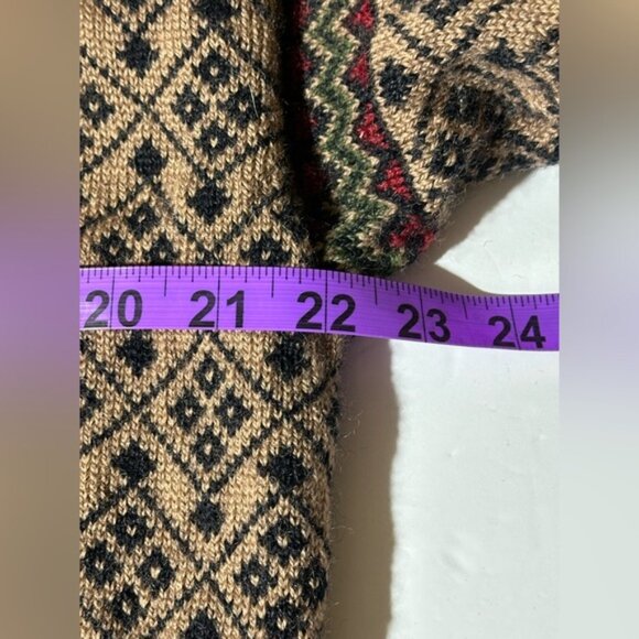 Dale of Norway Fair Isle Nordic Virgin Wool button down cardigan size XLarge - Picture 12 of 13